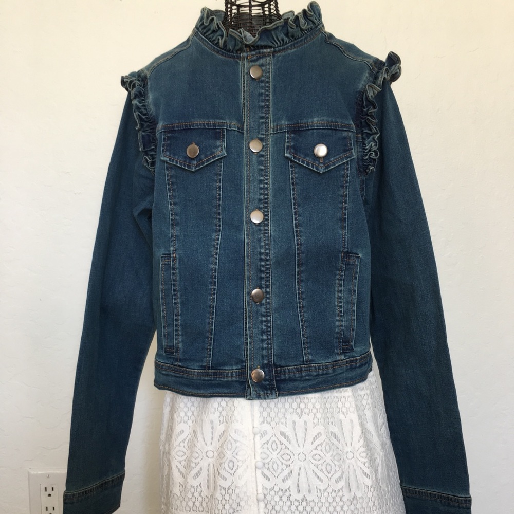 Denim by Ellison Jean Jacket Sz. Med.